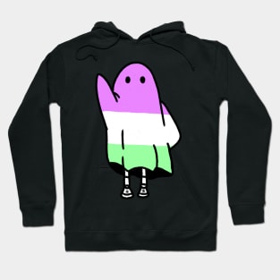 genderqueer ghost Hoodie